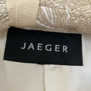 A magnificently off white coat